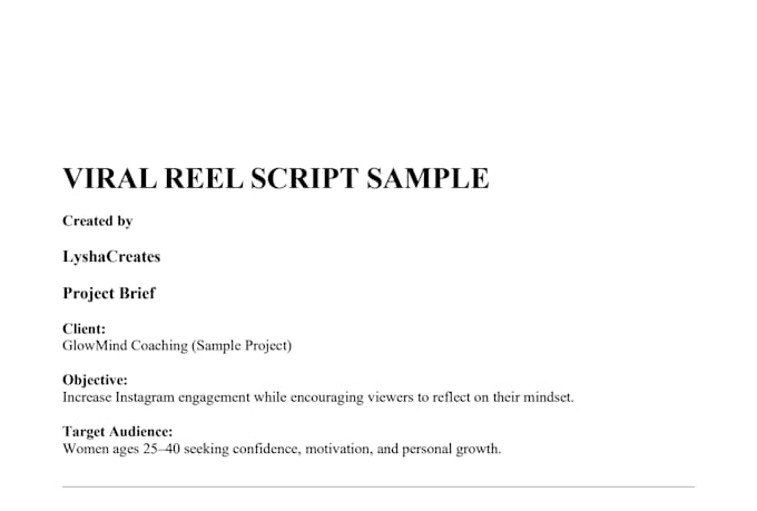 write viral instagram reels and youtube shorts scripts